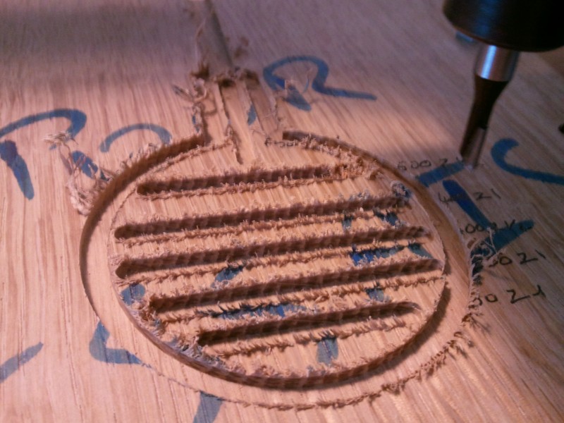 Essais de vitesses de coupe