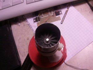 La turbine assemblée